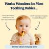 imageBabies Teether Teething Toys Montessori Toy Teethers for 036 Months Infant Sensory Relief Teething Stick Toys Parent Baby Essentials Baby Gift Teether BPAFree FoodGrade Silicone 6 Pack