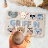 imageBaby Boy and Girl Gift Personalized Puzzles for Toddlers Toddler Gift Wooden Name Puzzle 3 6 9 12 15 18 24 36 Months Toy Baby Toys Personalized Children Gifts ToddlerSet1
