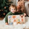 imageMontessori Toys for 0 1 2 Year Old Girls 1st Birthday Montessori Toy Puzzle Name Wooden Toys for 1 Year Old 12 Month Toys Toddler PuzzlePuzzle with Animals
