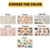 imagePersonalize Busy Board Name Puzzle1 Year Old Girl and Boy Kid Gifts Customized Baby Gift Montessori Educational Name Toy Wood Puzzle 13
