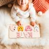 imagePersonalize Name Puzzle for Toddlers with Animals Boys and Girls 0 1 2 3 Year Old Personalized Puzzle for Kids 1 Year Old Girl and Boy Kid Gifts Customized Baby Gift Educational Name Toy