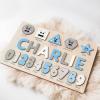 imagePersonalized Baby Gifts Toys Name Puzzles 0 3 6 9 12 18 24 36 Month Old Gifts 2 Year Old Gift 12 Month Girl Gifts Custom Babies Name Puzzle New Baby Boy Gift