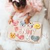 imagePuzzles for Toddlers Boy and Girl Personalized Wooden Name Puzzle 12 Month Toy Gifts for 0 1 2 3 Years Old Baby Gifts Baby Shower Christmas NewBaby Gift 0 3 6 9 12 Months