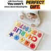 imageWood Name Puzzle Kid Gift Toddler Name Puzzle Baby Name Puzzle Baby Gift Baby Boy Gift Baby Girl Gift Toddler Gift Birthday Gift Toddler Toy Baby Toy Montessori Custom PuzzleCoastal