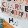 imageWood Name Puzzle Kid Gift Toddler Name Puzzle Baby Name Puzzle Baby Gift Baby Boy Gift Baby Girl Gift Toddler Gift Birthday Gift Toddler Toy Baby Toy Montessori Custom PuzzleBlack Rose