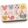 imagePersonalize Name Puzzle for Toddlers with Animals Boys and Girls 0 1 2 3 Year Old Personalized Puzzle for Kids 1 Year Old Girl and Boy Kid Gifts Customized Baby Gift Educational Name Toy